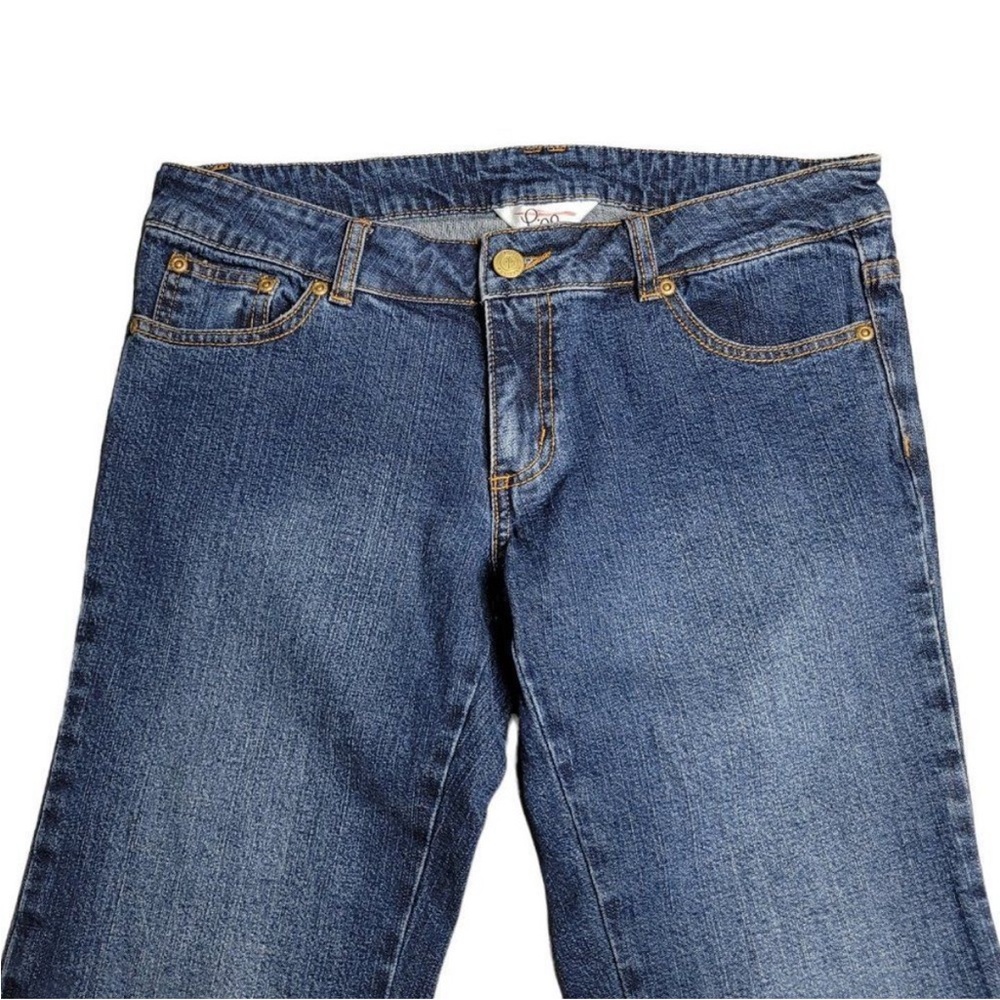 Women's - Lilly Pulitzer Rainbow Stitched Flare Jeans, Size 6 - Picture 5 of 8
